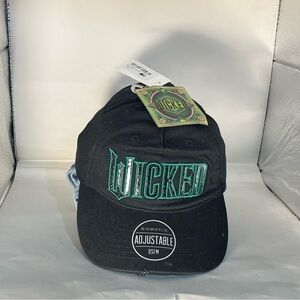Wicked Glitter Stitch Ball Cap NWT Universal (read)